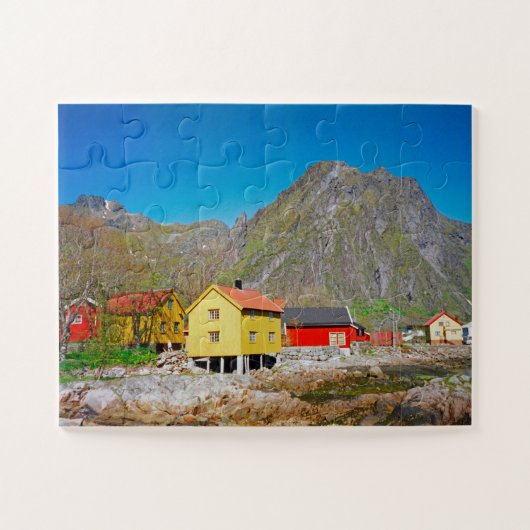 Puzzle Svolvaer, Norvège 30-pc (Horizontal)