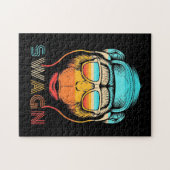 Puzzle Swagn Retro Monkey (Horizontal)