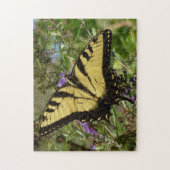 Puzzle Swallowtail sur Butfly Bush (Vertical)