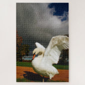 Puzzle Swan (Vertical)