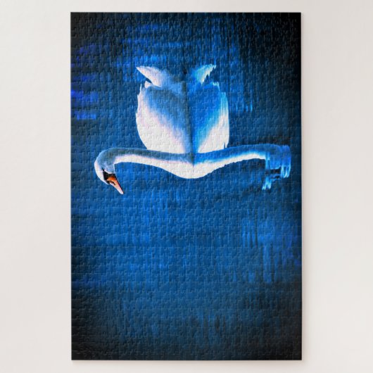 Puzzle Swan (Vertical)