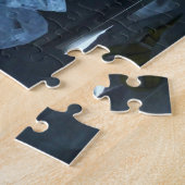 Puzzle Swan Ice Sculpture, Quebec, Canada (Côté)