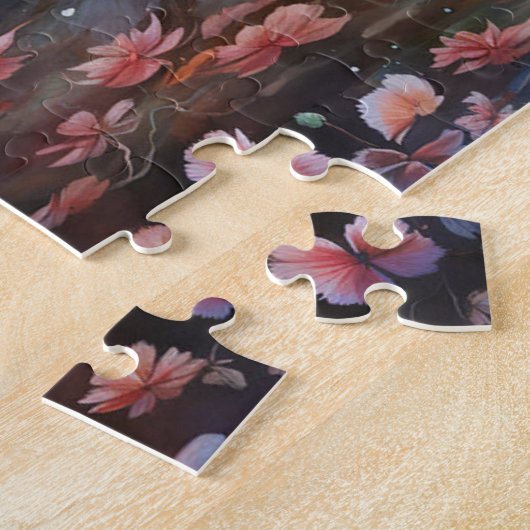 Puzzle Swans en automne (Côté)