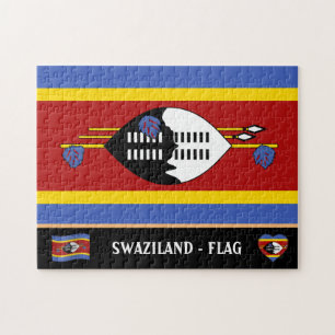Puzzle Swaziland Drapeau / Swaziland / Swaziland