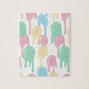 Puzzle Sweet Drip : Un rêve de glace pastel