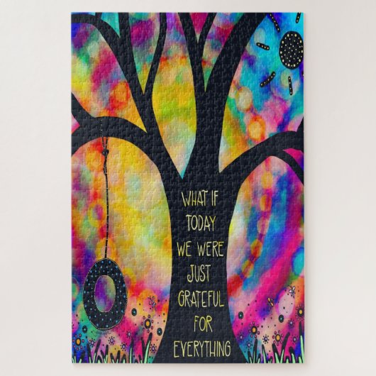 Puzzle Swing Arbre gracieux pour tout Citer amusant (Vertical)