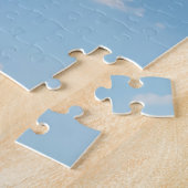 Puzzle Swing Hanging From a Cumulus Cloud (Côté)