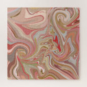 Puzzle Swirls de Coral (Horizontal)