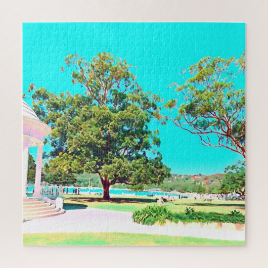 Puzzle Sydney Balmoral Beach blanc Rotunda (Vertical)