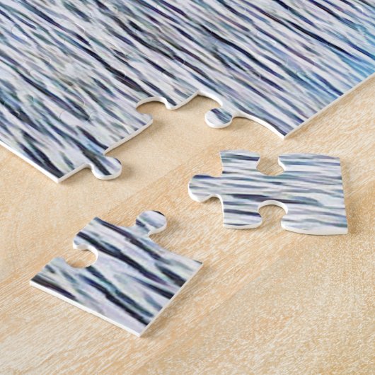 Puzzle Sydney Harbour Bridge bleu ciel avec yachts (Côté)