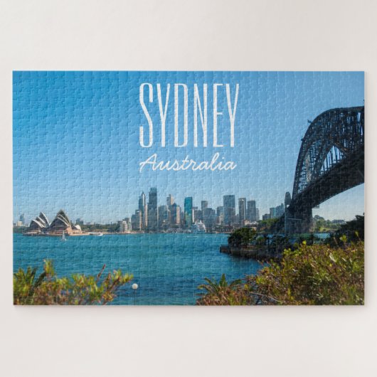 Puzzle Sydney Harbour Bridge & Opera House, 1014 pièces (Horizontal)