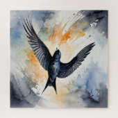 Puzzle Symbiotique Sky Dancer : Graceful Swift BIrd (Horizontal)