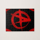Puzzle Symbole d'anarchie (Horizontal)