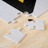 Puzzle Symbole d'avertissement de rayonnement (danger rad (Côté)