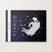 Puzzle Symbole d'horoscope Aries Zodiac Nom cosmique (Horizontal)