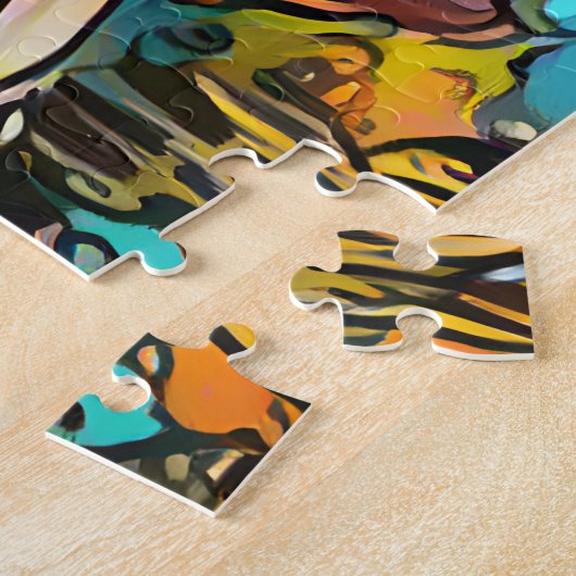 Puzzle Symbole d'infini | Sensibilisation sur l'autisme N (Côté)