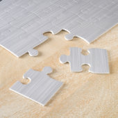 Puzzle Symbole d'infini sur la texture métallique de Faux (Côté)