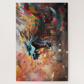 Puzzle symbole dragon chinois 2024 (Vertical)