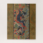 Puzzle Symbole dragon chinois Antique asiatique (Vertical)