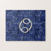 Puzzle Symbole du cancer Zodiac sur la caméra numérique b (Horizontal)