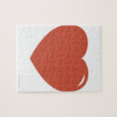 Puzzle Symbole du coeur (Horizontal)