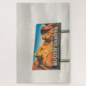 Puzzle SYMBOLE DU Dakota DU Sud (Vertical)