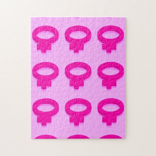 PUZZLE SYMBOLE FÉMININ (Vertical)