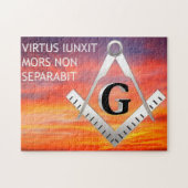 Puzzle Symbole franc-maçonnerie (Horizontal)