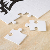 Puzzle Symbole hibou noir (Côté)