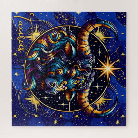 Puzzle SYMBOLE Horoscope Taurus Zodiaque Astrologie (Horizontal)