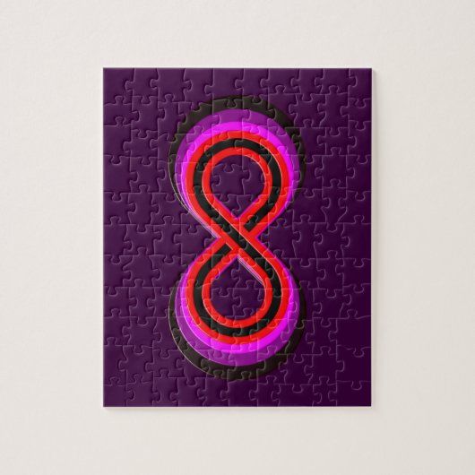 Puzzle Symbole infinité infinity (Vertical)