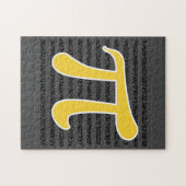 Puzzle SYMBOLE Jaune D'Abeille Pi (Horizontal)