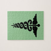 Puzzle Symbole Médicale (Horizontal)