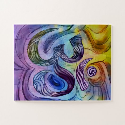 Puzzle Symbole OM (Horizontal)