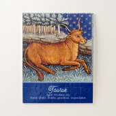Puzzle Symbole Taurus Zodiac Bull fête d'anniversaire (Vertical)