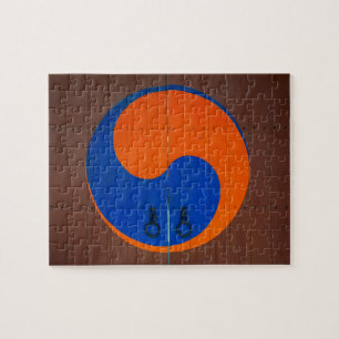 Puzzle Symbole Yin et Yang, Corée du Sud