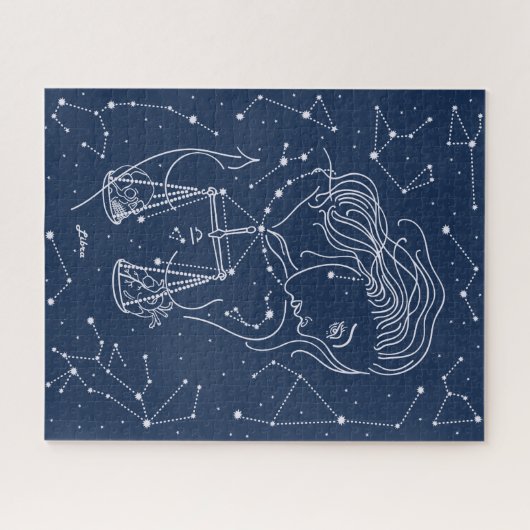 Puzzle Symbole zodiaque de Libra (Horizontal)