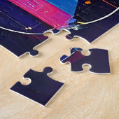 Puzzle Symboles géométriques Abstrait #10 (Côté)