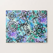 Puzzle Symboles mathématiques de physique (Horizontal)