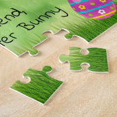 Puzzle Sympa Personnalisé "Du lapin de Pâques" Note pour (Côté)