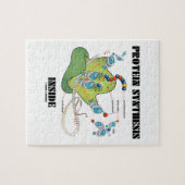 Puzzle Synthèse des protéines à l'intérieur (ARNm) (Horizontal)