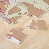 Puzzle Système de reproduction féminine 3 (Côté)