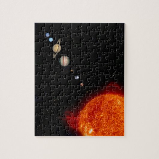 Puzzle Système solaire 2 (Vertical)