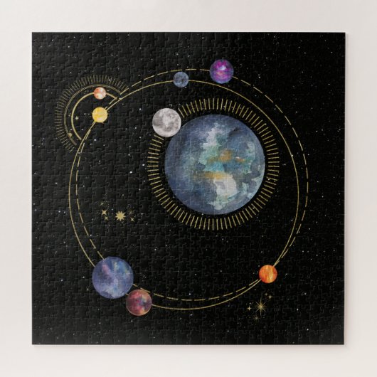 Puzzle Système solaire.3 (Horizontal)