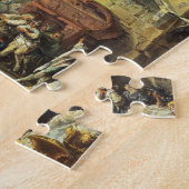 Puzzle T28516 Alexandre le grand visitant la tombe du (Côté)