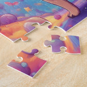 Puzzle T Pug Mignon Arc-en-Ciel (Côté)