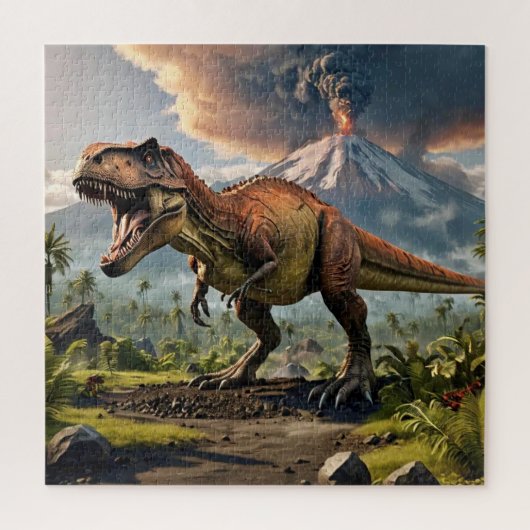 Puzzle T-Rex (Vertical)