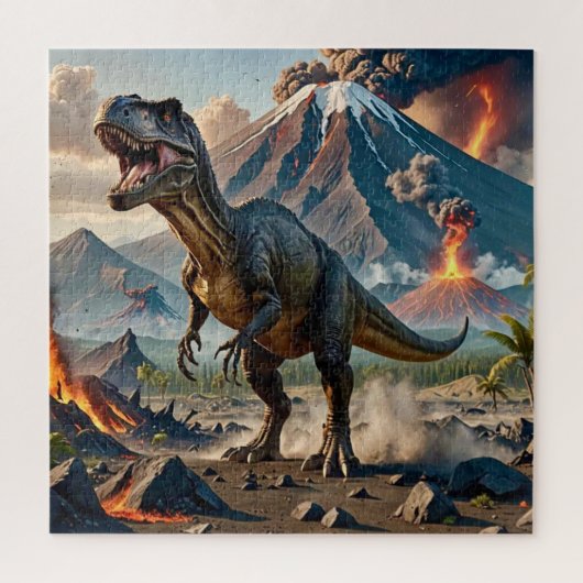 Puzzle T-Rex (Vertical)