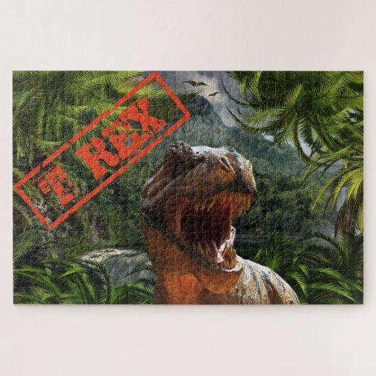 Puzzle T Rex Boys Dinosaur Jurassic (Horizontal)