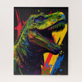 Puzzle T Rex Jurassique (Vertical)